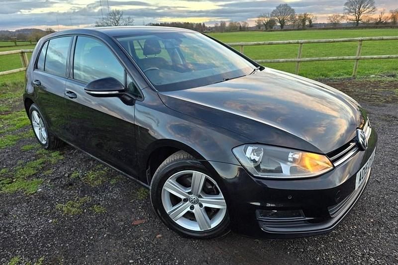 Black Used 2015 VW Golf VII Match Hatchback | £5,750 (Good price) - Image 1/1