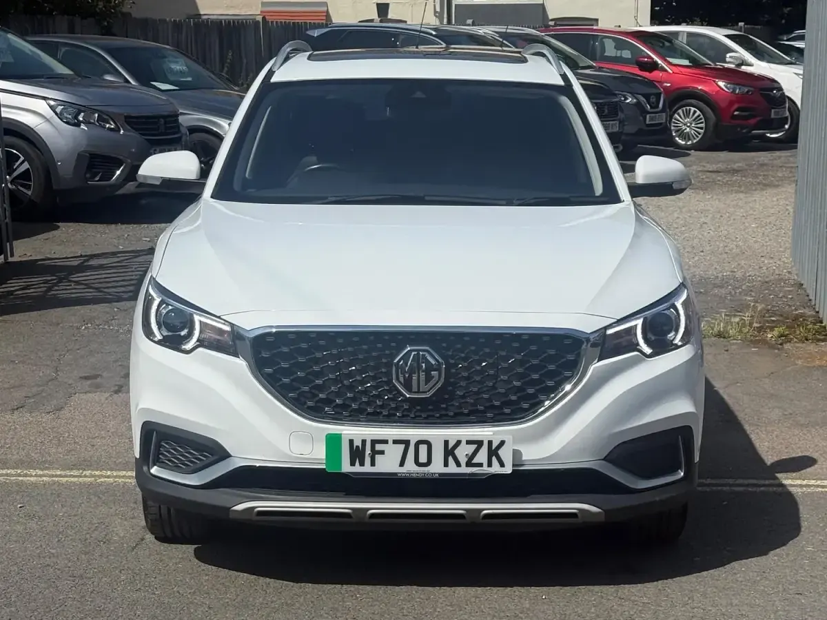 Used MG ZS Exclusive 105 kW (143 HP) 2020 White SUV
