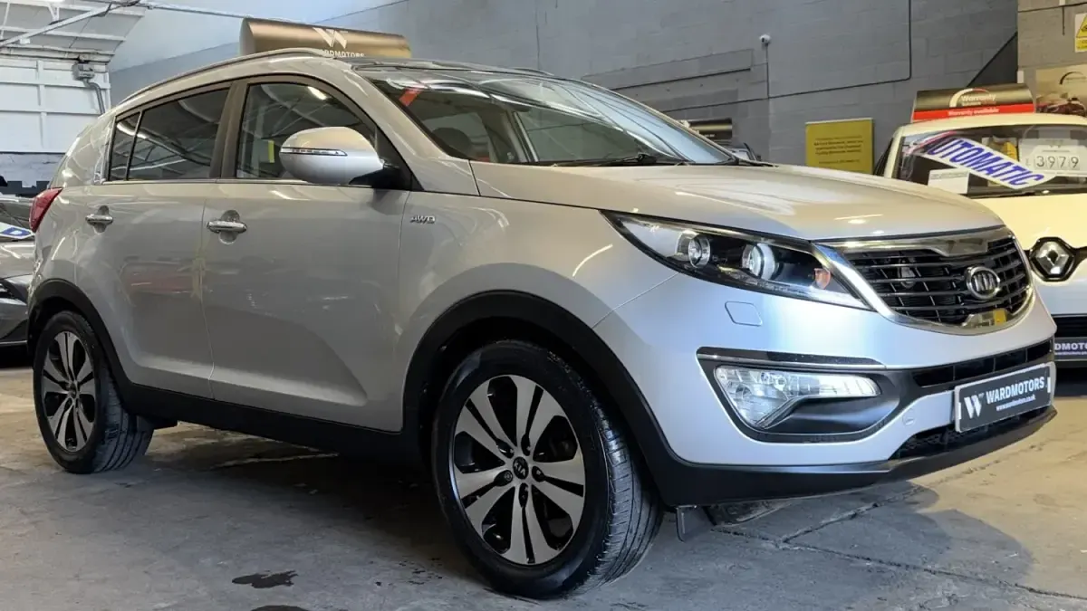 Begagnad Kia Sportage Silver 134 HK (98 kW) 2012 Silver SUV