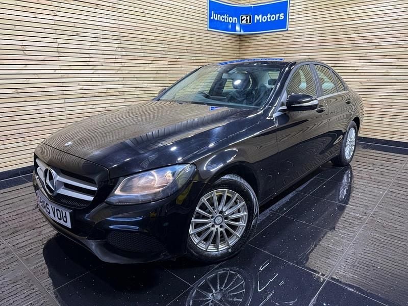 Black Used 2015 Mercedes C220 Executive Sedan | £9,999 (Super price) - Image 1/4