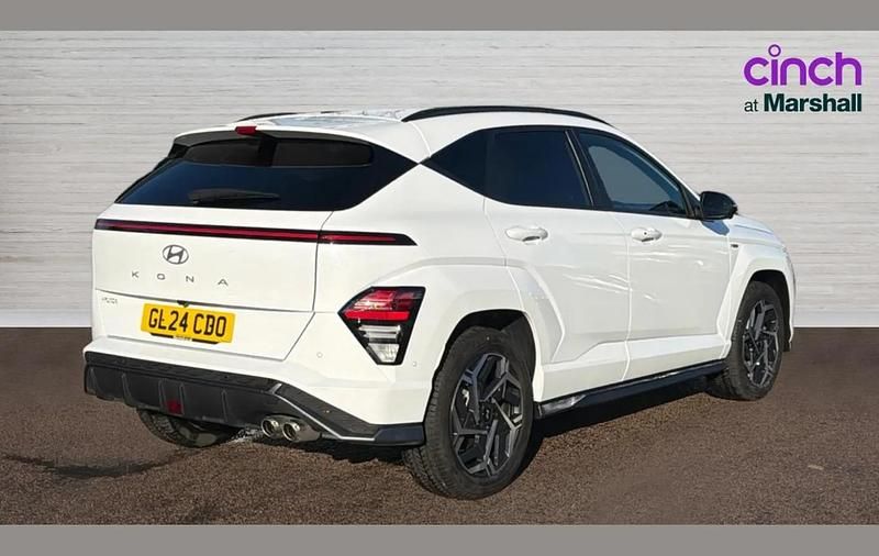 Used Hyundai Kona N Line 195 HP (143 kW) 2024 White SUV