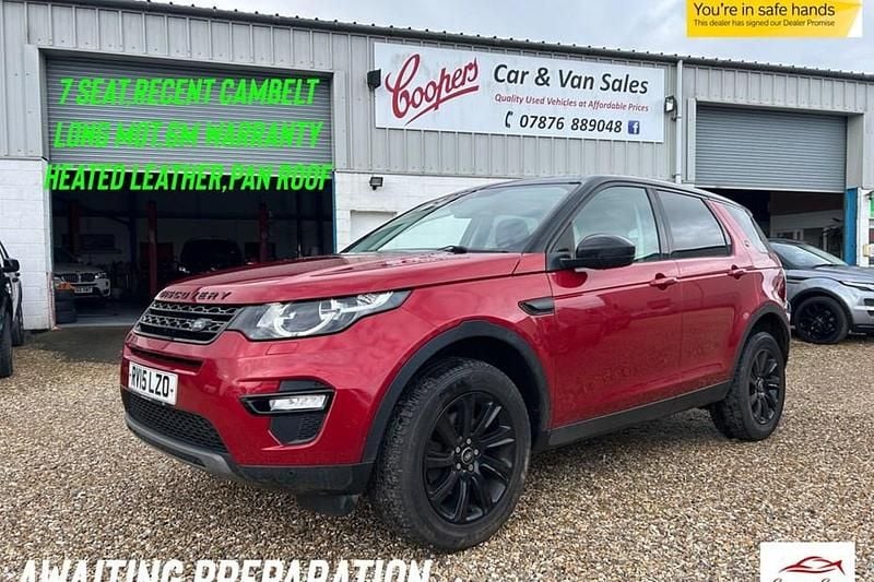 Used Land Rover Discovery Sport SE 2015 Red SUV