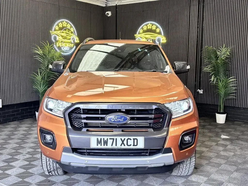 Used Ford Ranger Wildtrack 2021 Orange Pickup