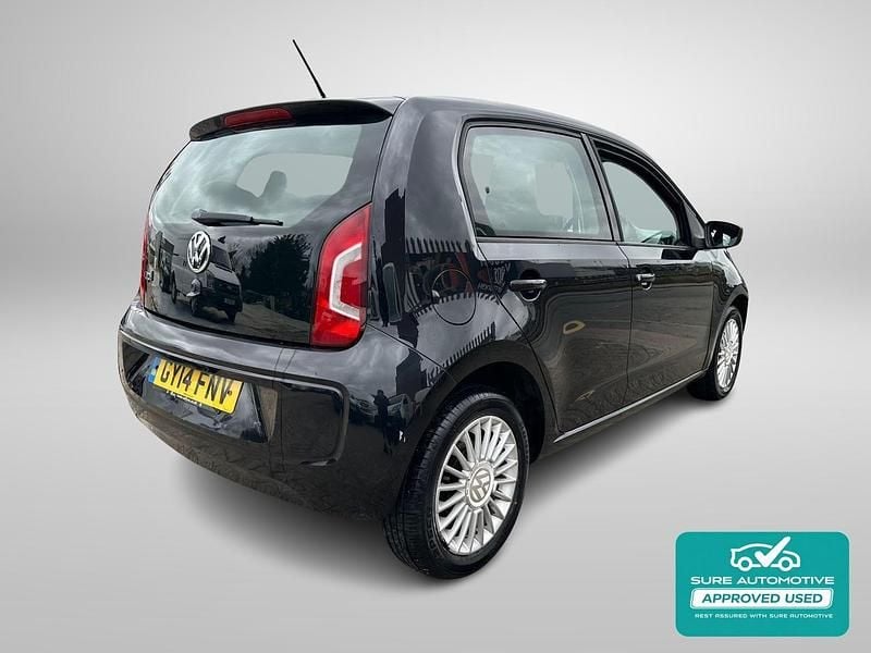 Used VW up! high up! 74 HP (54 kW) 2014 Black Hatchback