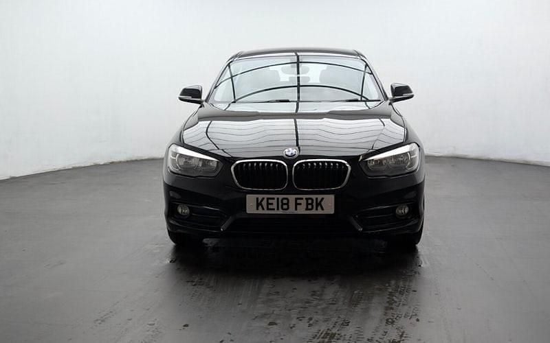 Used BMW 116 Sport Line 116 HP (85 kW) 2018 Black Hatchback