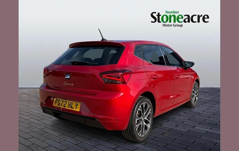 Used Seat Ibiza XCELLENCE Lux 110 HP (80 kW) 2023 Red Hatchback