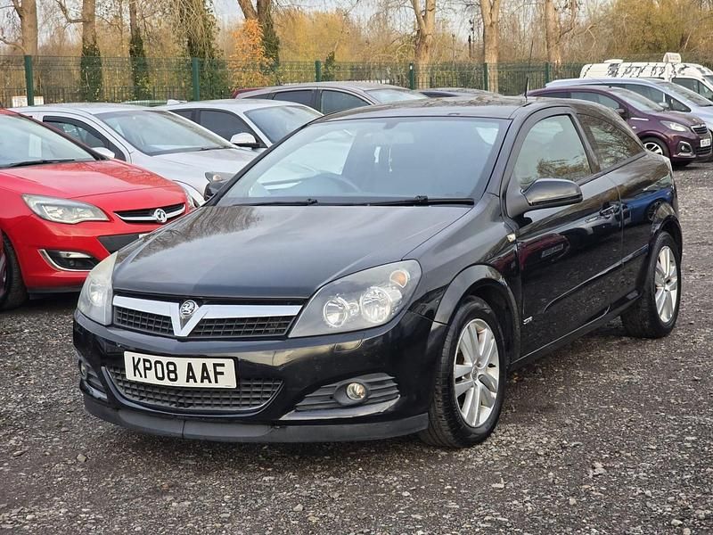Black Used 2008 Vauxhall Astra Sport Hatchback | £1,095 (Good price) - Image 1/3