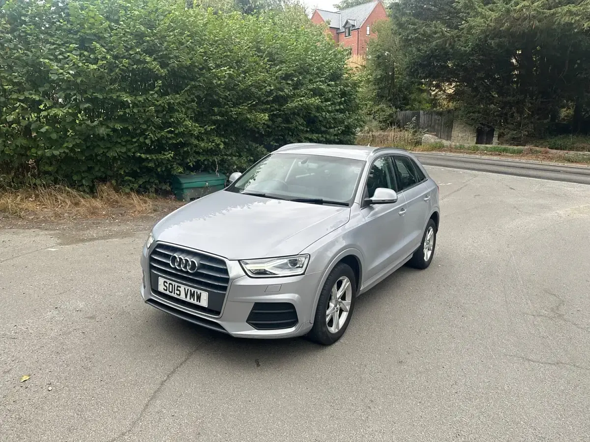 Used Audi Q3 Design 150 HP (110 kW) 2015 Silver SUV