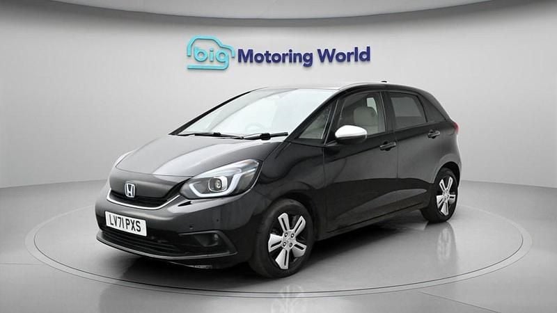 Used Honda Jazz Hybrid 109 HP (80 kW) 2021 Black Hatchback