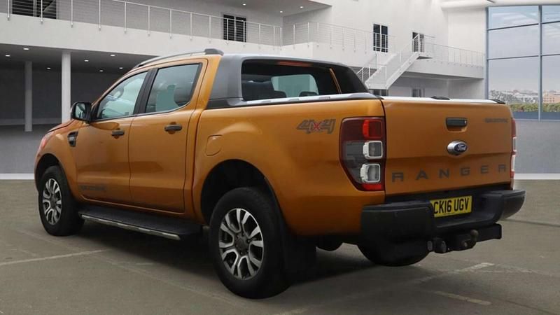 Used Ford Ranger Wildtrack 200 HP (147 kW) 2016 Orange Pickup