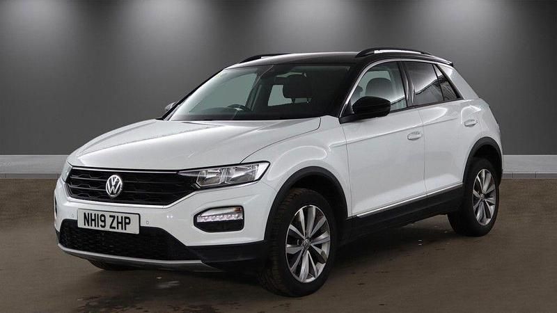 Used VW T-Roc Design 115 HP (84 kW) 2019 White SUV