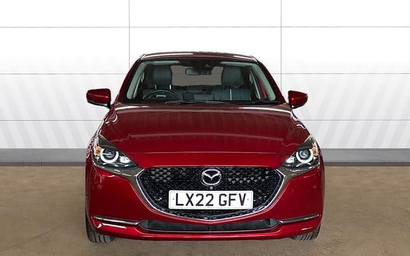 Begagnad Mazda 2 Inclusive 116 HK (85 kW) 2022 Röd Halvkombi