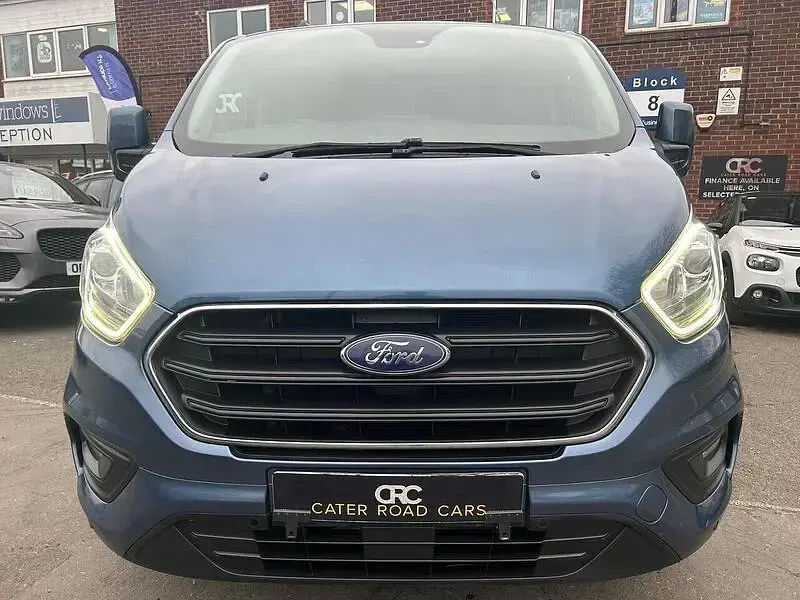 Used Ford Transit Custom Limited 130 HP (95 kW) 2021 Blue Van