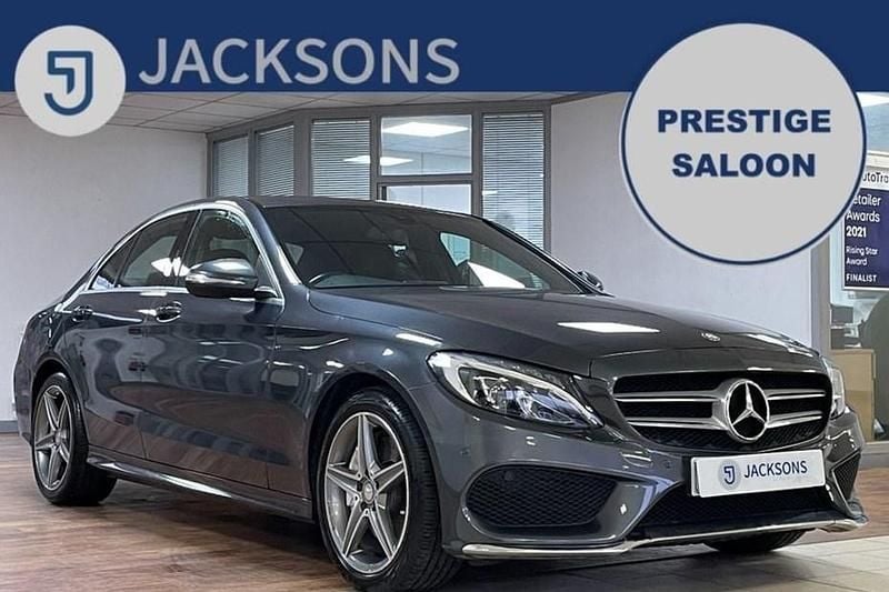 Grey Used 2014 Mercedes C250 AMG line Sedan | £12,995 (Fair price) - Image 1/1