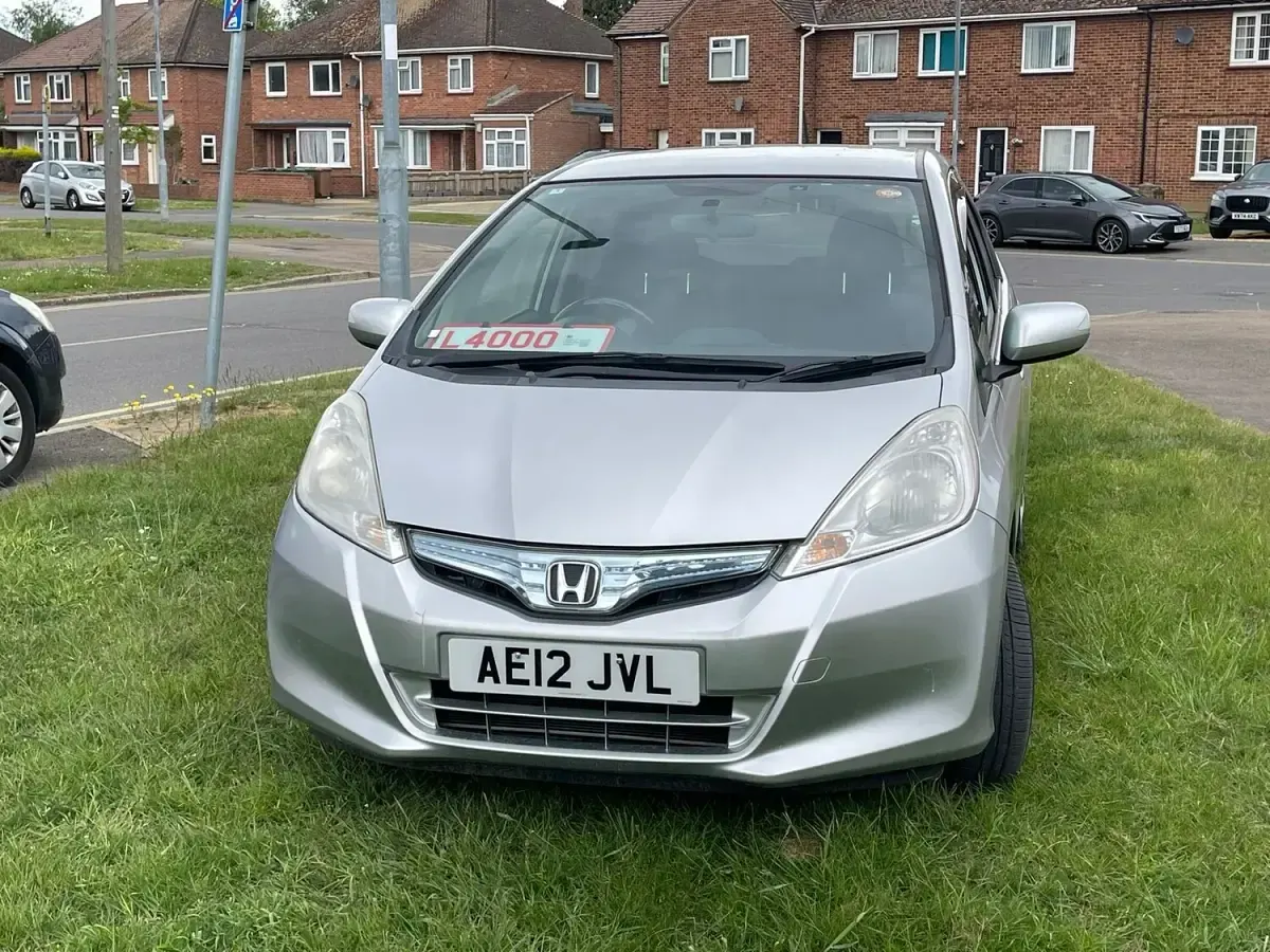 Used Honda Fit 2012 Silver Hatchback