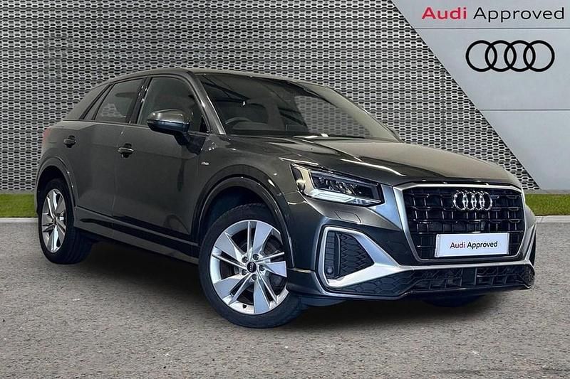 Grey Used 2022 Audi Q2 S-Line SUV | £19,495 (A bit pricey) - Image 1/1