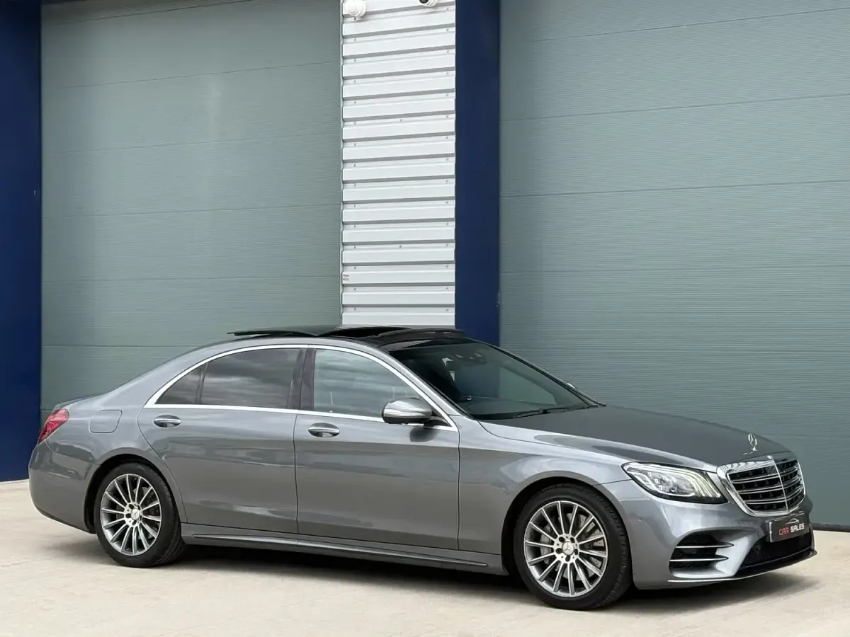 Used Mercedes S350 AMG Line Premium 282 HP (207 kW) 2018 Grey Sedan