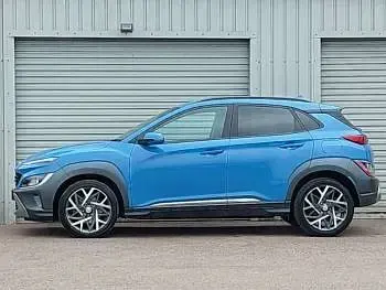 Used Hyundai Kona Premium 141 HP (103 kW) 2022 Blue SUV
