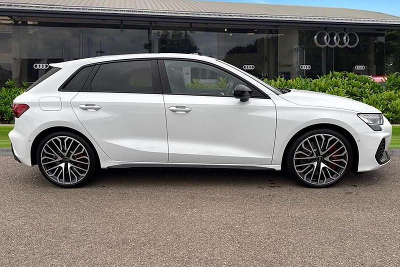 Used Audi S3 Sportback Black Edition 333 HP (244 kW) 2025 White Hatchback