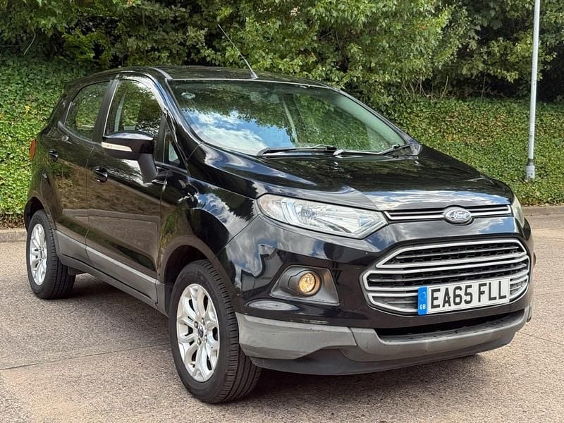 Black Used 2015 Ford Ecosport Zetec SUV | £4,999 (Expensive) - Image 1/4