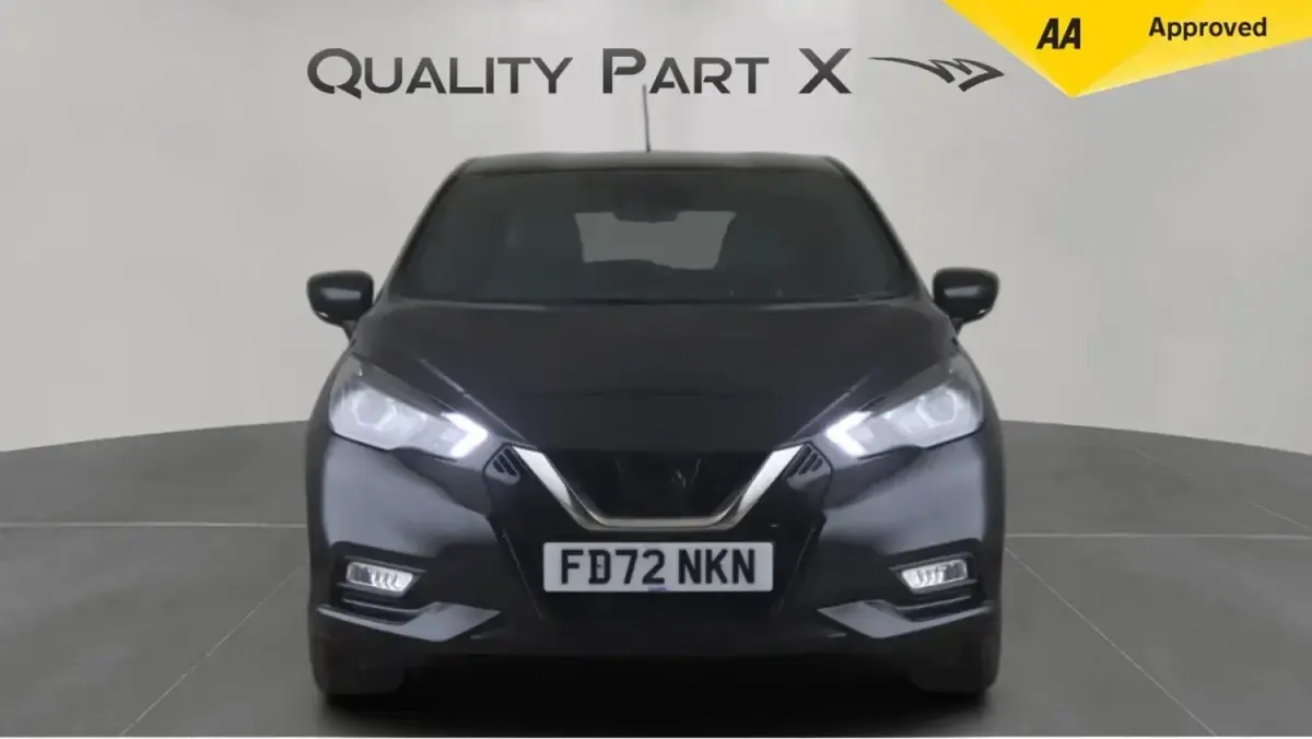 Second-hand Nissan Micra S 92 CP (67 kW) 2022 Negru Hatchback