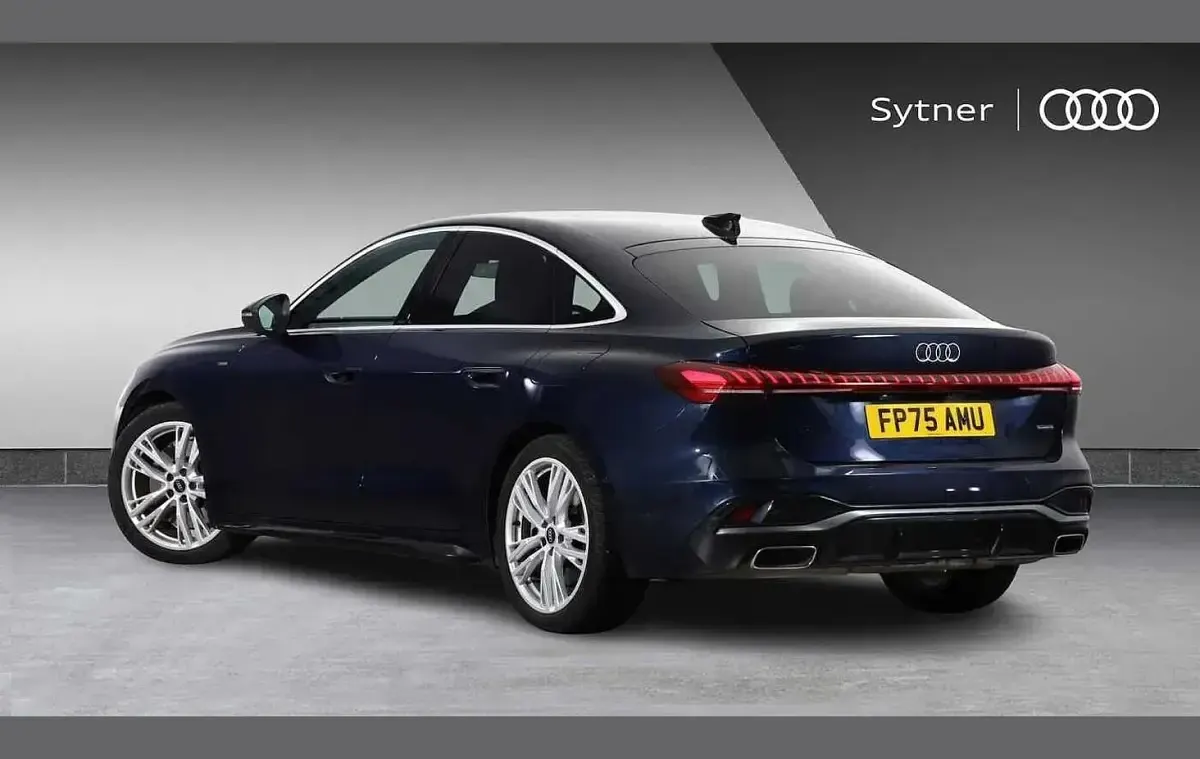 Used Audi A5 S-Line 295 HP (216 kW) 2025 Blue Sedan