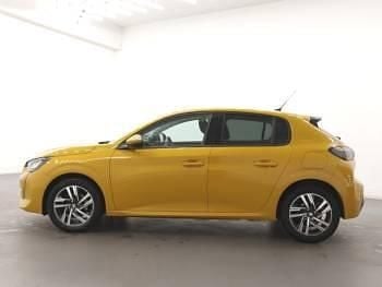 Used Peugeot 208 Allure Premium 100 HP (73 kW) 2021 Yellow Hatchback
