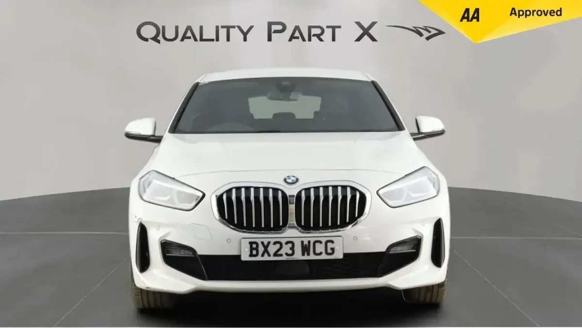Used BMW 118 M Sport 136 HP (100 kW) 2023 White Hatchback
