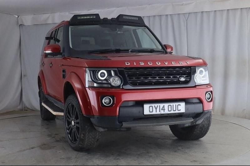 Red Used 2014 Land Rover Discovery 4 SUV | £13,685 (Fair price) - Image 1/1