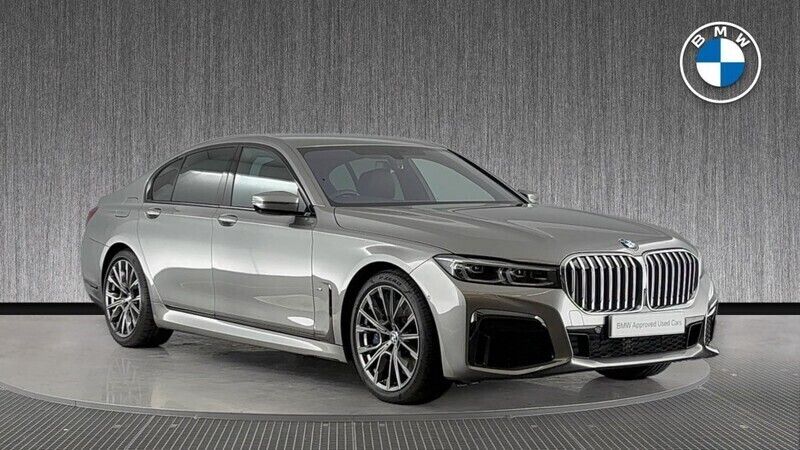 Grey Used 2019 BMW 745e M Sport Sedan | £32,999 (Fair price) - Image 1/4