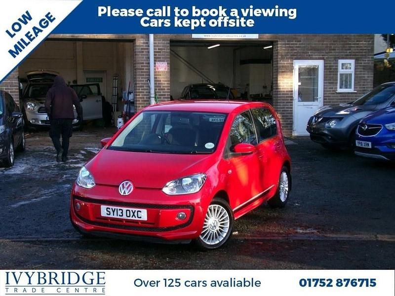 Red Used 2013 VW up! high up! Hatchback | £6,495 (Fair price) - Image 1/2