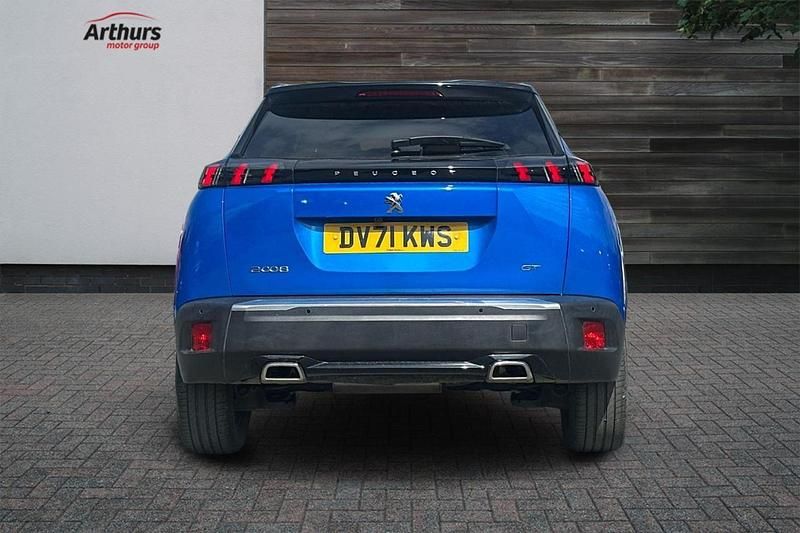 Blue Used 2021 Peugeot 2008 GT SUV | £15,595 (A bit pricey) - Image 1/4