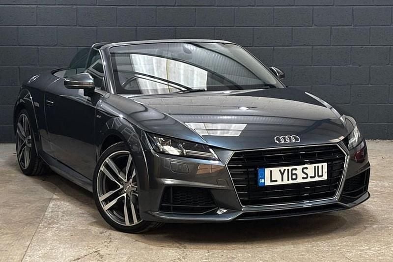 Used Audi TT Roadster S-Line 180 HP (132 kW) 2016 Grey Cabriolet