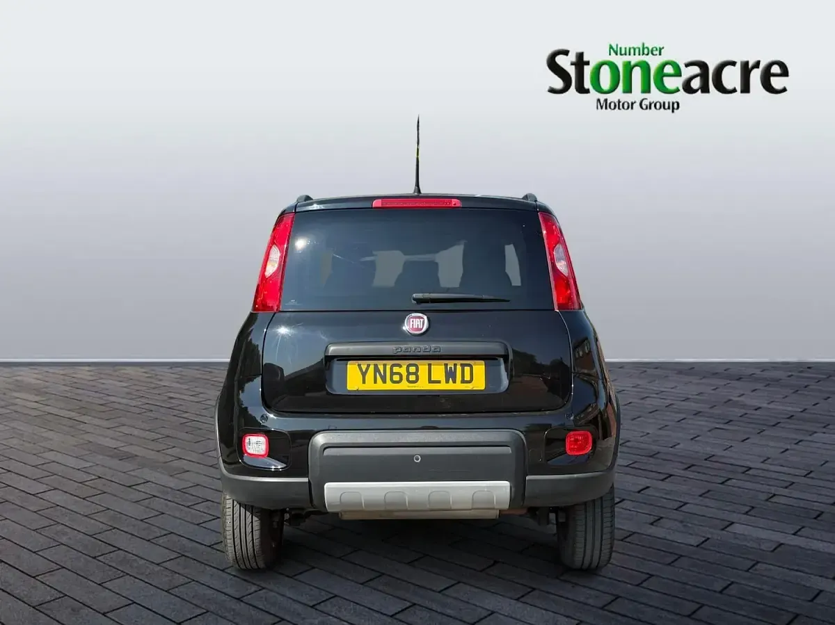 Used Fiat Panda 4x4 85 HP (62 kW) 2018 Black Hatchback