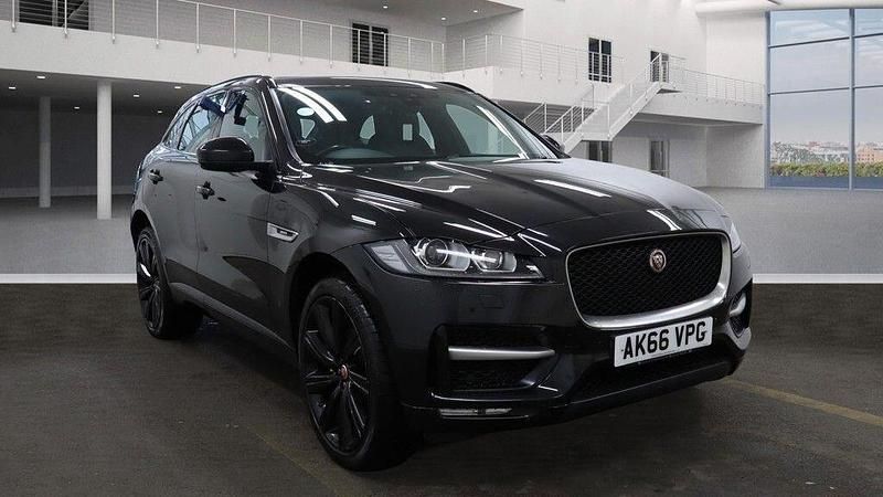 Black Used 2016 Jaguar F-Pace R-Sport SUV | £11,695 (Fair price) - Image 1/1