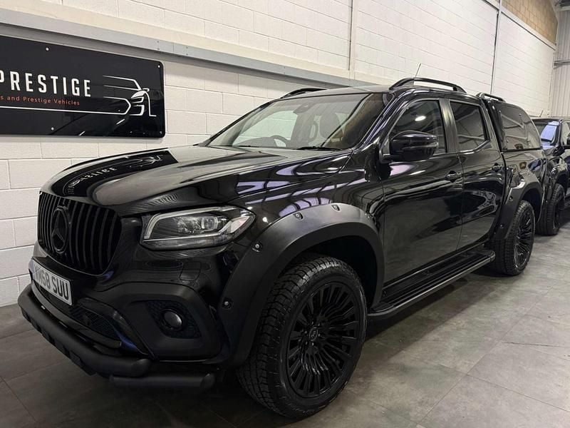 Used Mercedes X250 2019 Black Pickup