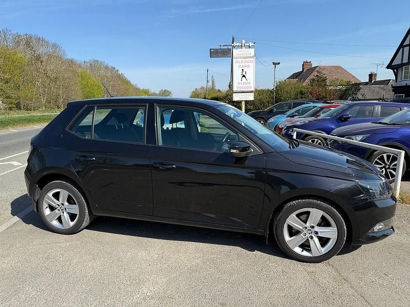 Black Used 2015 Skoda Fabia SE L Hatchback | £5,495 (Fair price) - Image 1/3