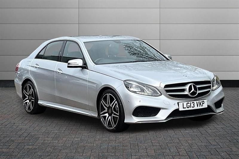 Used Mercedes E220 AMG 170 HP (125 kW) 2013 Iridium silver Sedan