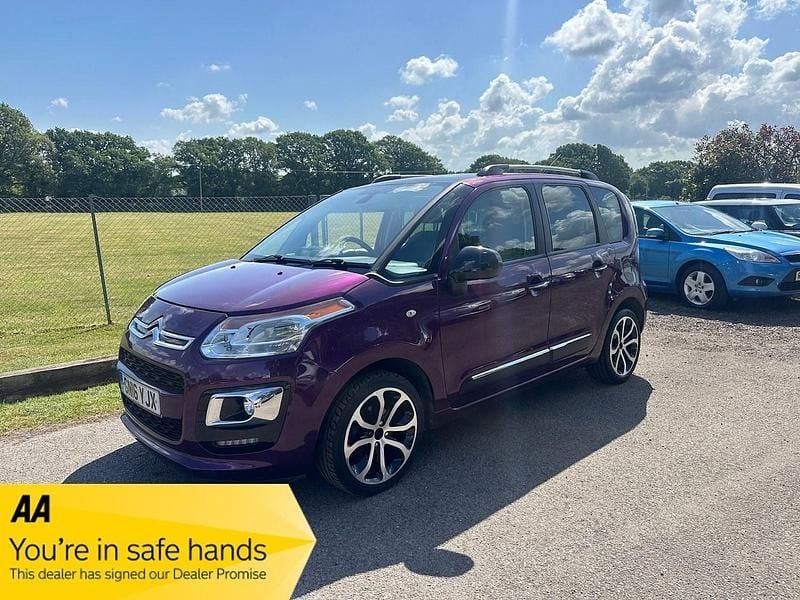 Purple Used 2016 Citroën C3 Picasso Platinum MPV | £5,295 (Fair price) - Image 1/3