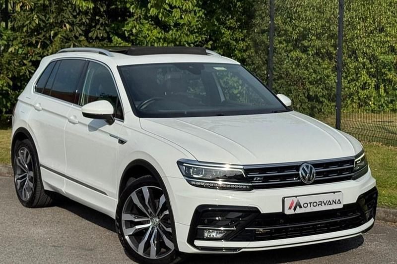White Used 2019 VW Tiguan R-line SUV | £19,495 (Good price) - Image 1/1