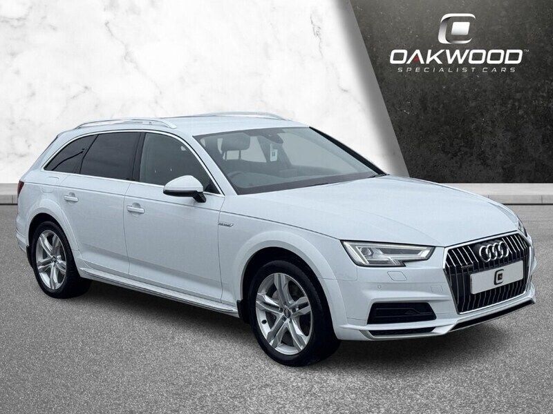 White Used 2017 Audi A4 Allroad Sport Estate | £14,495 (Fair price) - Image 1/4