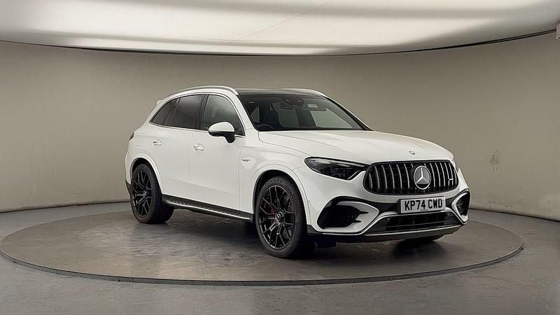 White Used 2024 Mercedes GLC63 AMG Premium SUV | £67,000 - Image 1/4