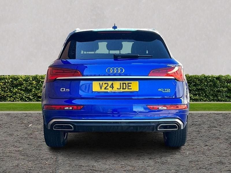 Begagnad Audi Q5 S-Line 2022 Blå SUV