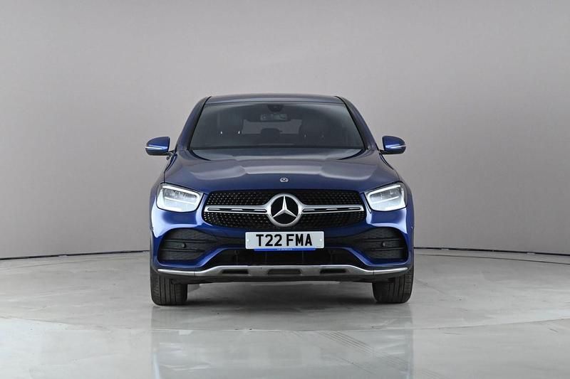 Used Mercedes GLC300 AMG line 2020 Blue Coupe