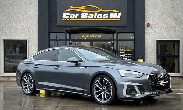 Used Audi A5 S-Line 161 HP (118 kW) 2022 Grey Coupe