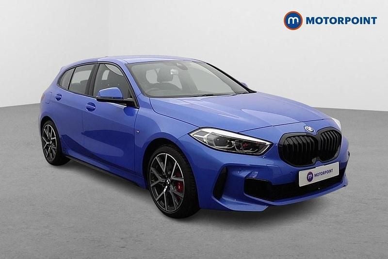 Blue Used 2023 BMW 128 Hatchback | £26,049 (Fair price) - Image 1/4