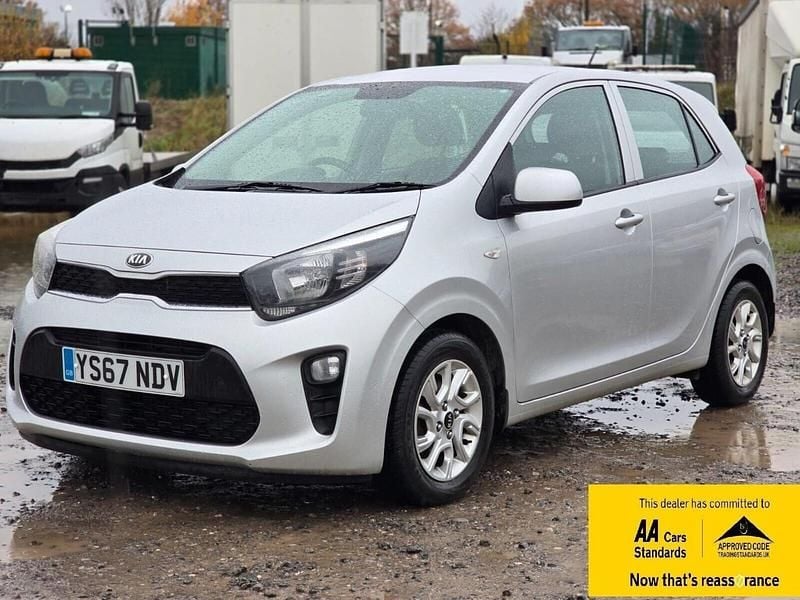 Used Kia Picanto 83 HP (61 kW) 2018 Silver Hatchback