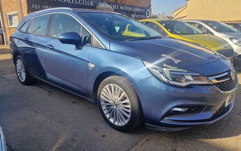 Used Vauxhall Astra Elite 150 HP (110 kW) 2016 Blue Estate