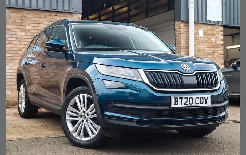 Used Skoda Kodiaq SE L 150 HP (110 kW) 2020 Blue SUV