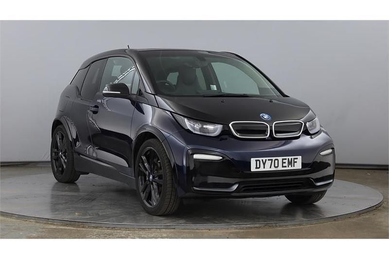 Imperial blue with frozen grey highlight Used 2020 BMW i3 Hatchback | £17,475 (Expensive) - Image 1/4